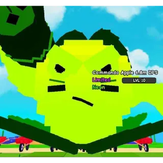 Huge Neon Commando Apple High Dps