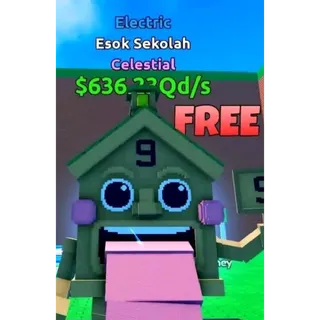 $636.23Qd Esok Sekolah - Electric Celestial