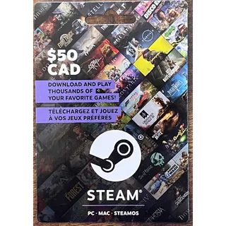 $50.00 CAD Steam