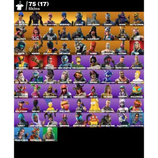 FORTNITE ACCOUNT | FA | 75 SKINS | OLD PVE - STW | PVE | OG STW | DELUXE EDITION