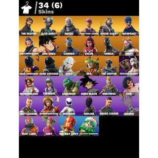 FORTNITE ACCOUNT | FA | 34 SKINS | OLD PVE - STW | PVE | OG STW | ULTIMATE EDITION