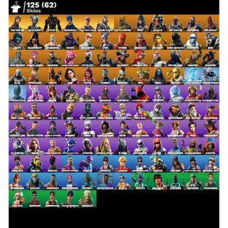 FORTNITE ACCOUNT | FA | 125 SKINS | OLD PVE - STW | PVE | OG STW | ULTIMATE EDITION