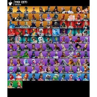 FORTNITE ACCOUNT | FA | 112 SKINS | OLD PVE - STW | PVE | OG STW | ULTIMATE EDITION