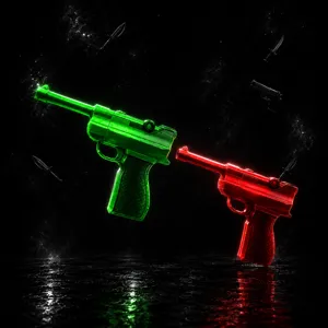 Red and Green Luger