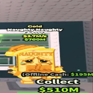 Golden Naughty Naughty