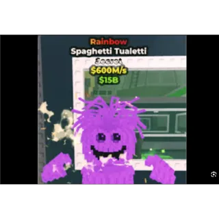 Spaghetti Tualetti Rainbow 600M/S