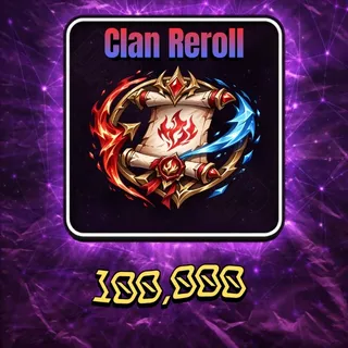 Clan Reroll