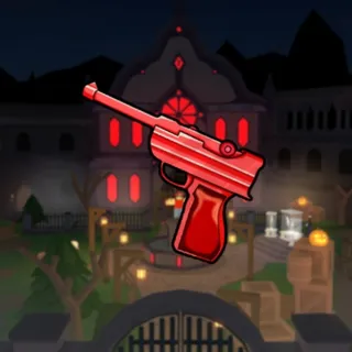 Red Luger Gun MM2