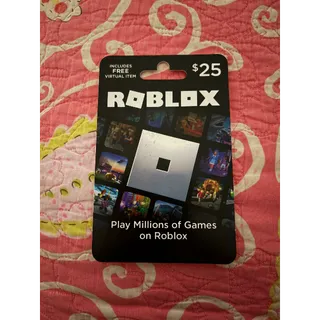 $25 Roblox Gift Card On Sale (2 of 2)