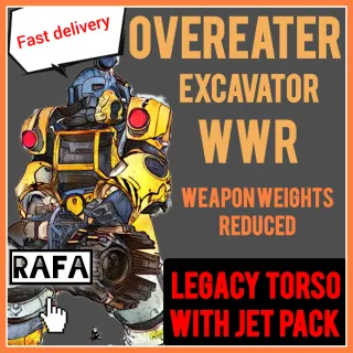 EXCAVATOR OVEREATER WWR