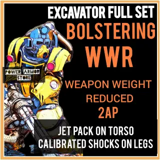 BOLSTERING EXCAVATOR