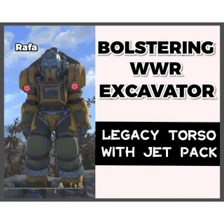 BOLSTERING EXCAVATOR