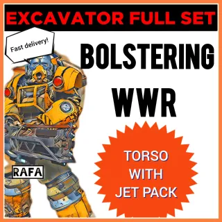 EXCAVATOR BOLSTERING WWR