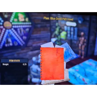 Blue Devil Pelt Rug plan