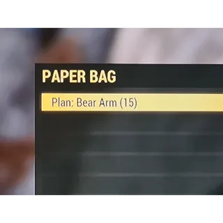 Plan | 15x Bear arm Plans