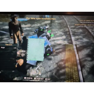 Metal Armor Snowflakes Paint