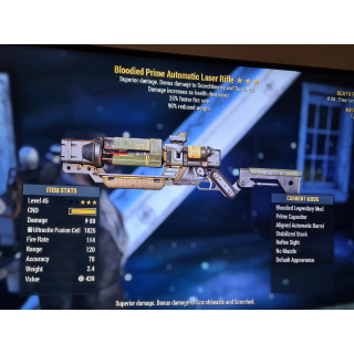 Weapon | Bloodied Laser Rifle - Game Items - Gameflip