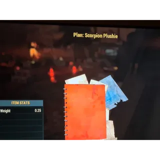 Scorpion Plushie plan