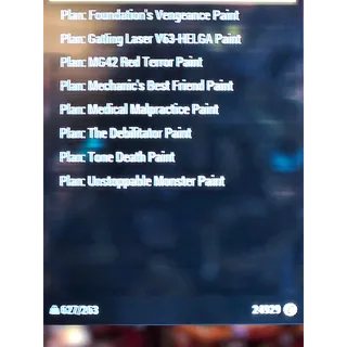 Custom paints