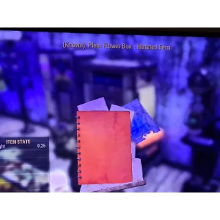 Flower Box - Mutated Fern plan