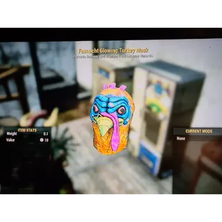 Glowing Turkey Mask