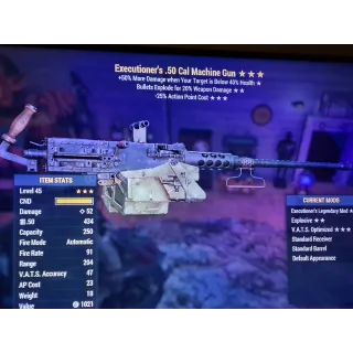 EE25 50 Cal Machine Gun