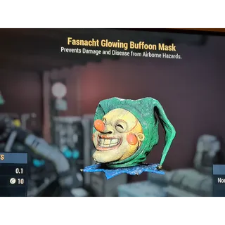 Fasnacht Glowing Buffoon Mask