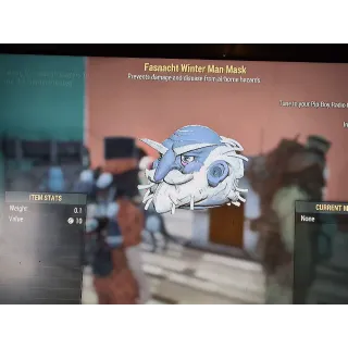 Winter Man Fasnacht Mask