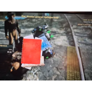 Mounted Armored Deathclaw Head