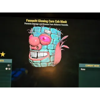 Fasnacht Glowing Corn Cob Mask