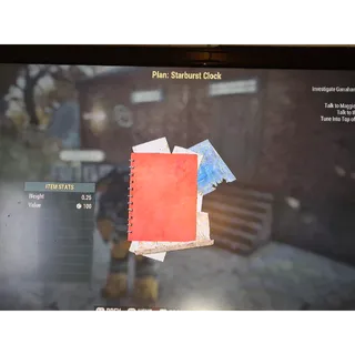 Plan | Starburst Clock Plan