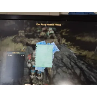 Fuzzy Mothman Plushie