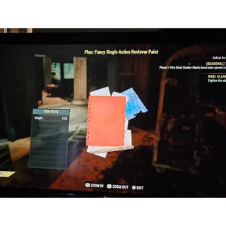 Fancy Single Action Revolver paint