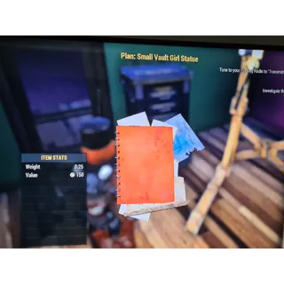 Plan | Small Vault Girl Statue