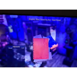 Flowering Box - Soot Flower plan