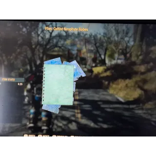 Cultist Neophyte Robes plan