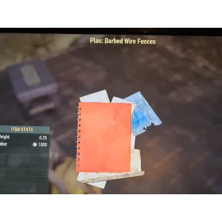 Barbed Wire Fences plan