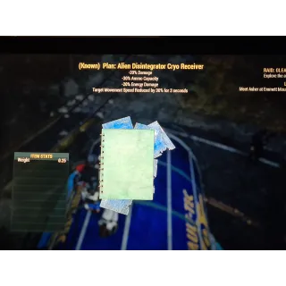 Alien Disintegrator Cryo Receiver 