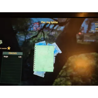 Hog Splitter plan