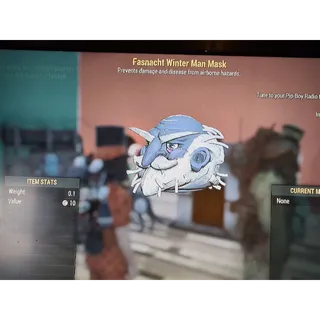 Winter Man Fasnacht Mask