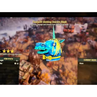 Glowing Unicorn Mask