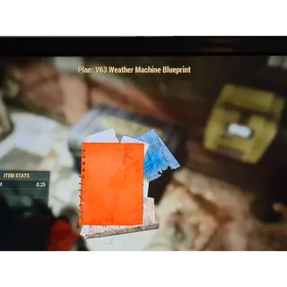 V63 Weather Machine Blueprint