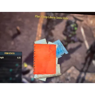 Camp Liberty Snow Globe