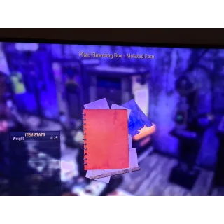 Flowering Box - Mutated Fern plan