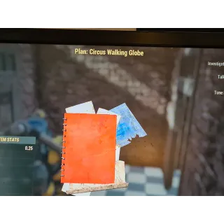 Circus Walking Globe plan