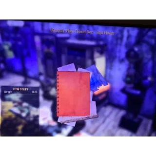 Flower Box - Soot Flower plan