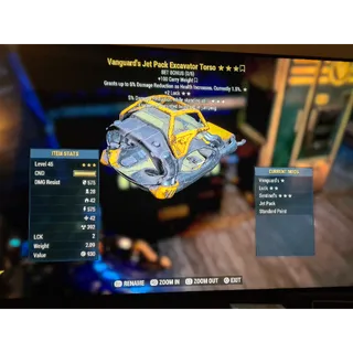 Excavator Jet Pack Torso