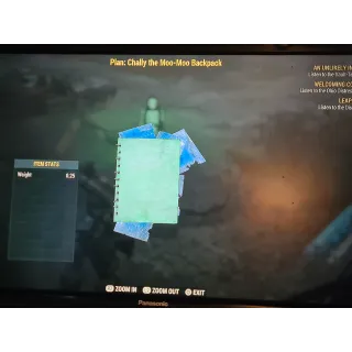 Chally the Moo-Moo Backpack