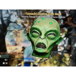 Glowing Alien