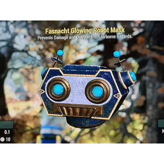 Fasnacht Glowing Robot